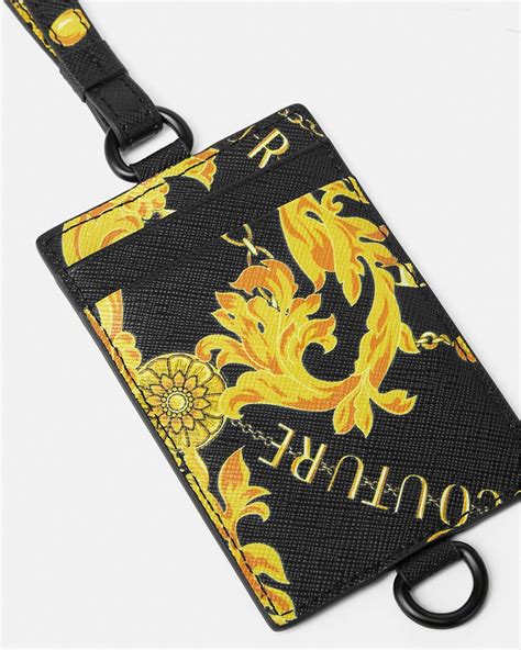 carteras versace de mujer|Versace card holder.